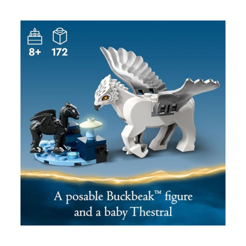 LEGO Harry Potter Foresta Proibita con Creature Magiche e Glow in the Dark