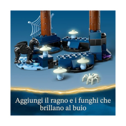 LEGO Harry Potter Foresta Proibita con Creature Magiche e Glow in the Dark