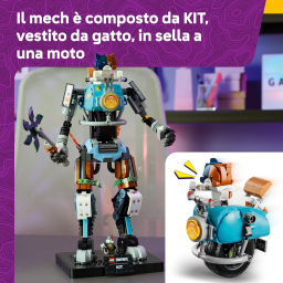 LEGO Fortnite Kit robot costruibile con minifigure
