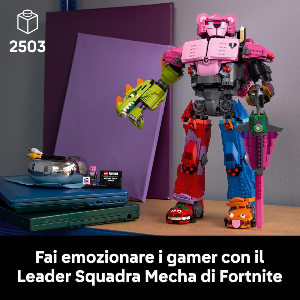 LEGO Fortnite Mecha Team Leader – Set Costruzioni da Esposizione 77078