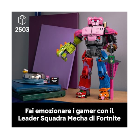 LEGO Fortnite Mecha Team Leader – Set Costruzioni da Esposizione 77078