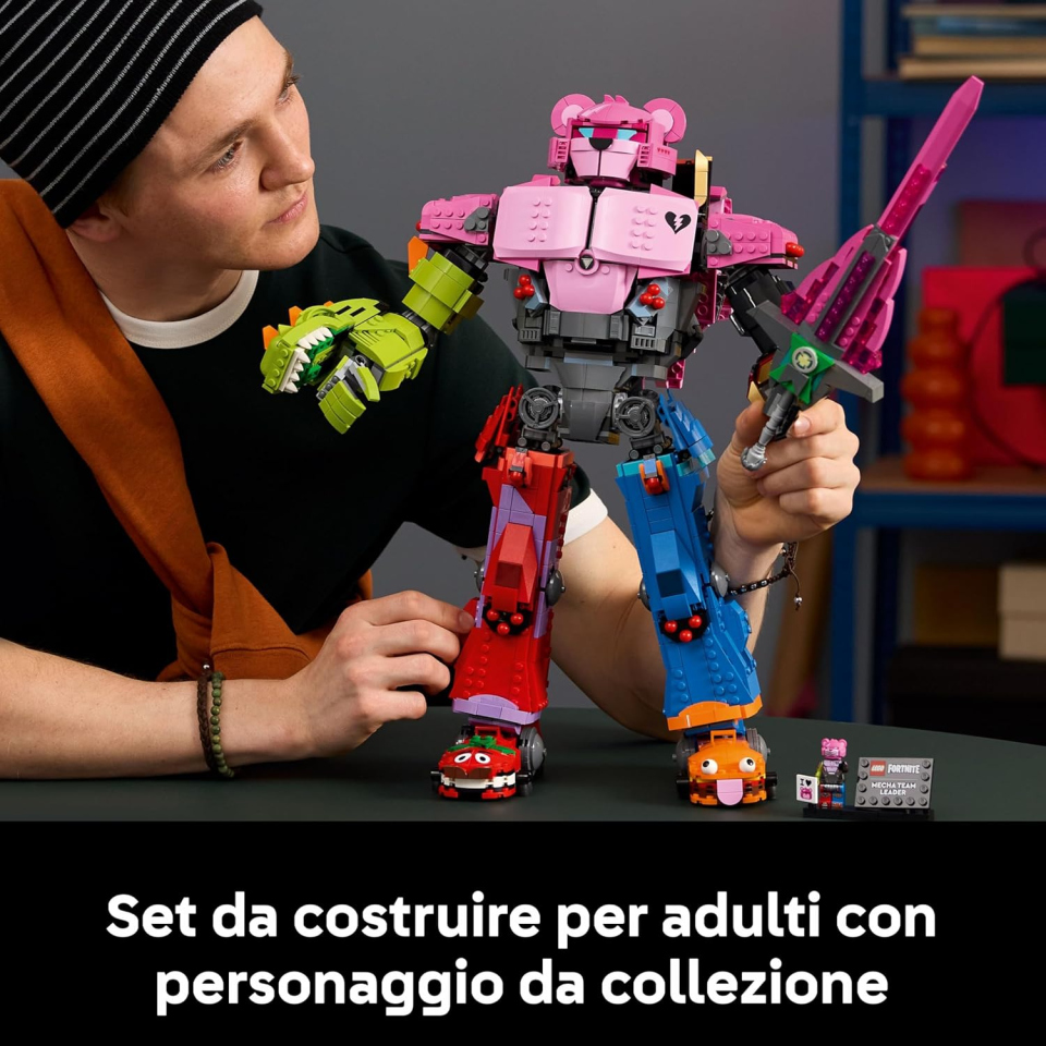 LEGO Fortnite Mecha Team Leader – Set Costruzioni da Esposizione 77078