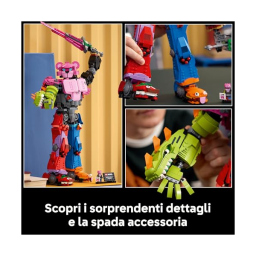 LEGO Fortnite Mecha Team Leader – Set Costruzioni da Esposizione 77078
