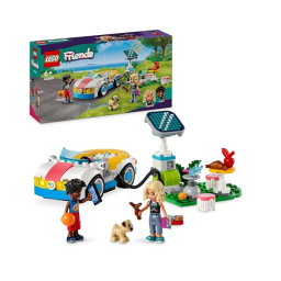LEGO Friends Auto Elettrica con Stazione di Ricarica Solare – Zac e Nova