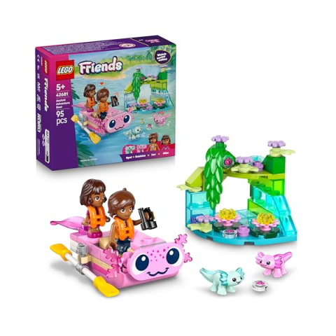 LEGO Friends Barca Avventura Axolotl con 2 Mini Bamboline