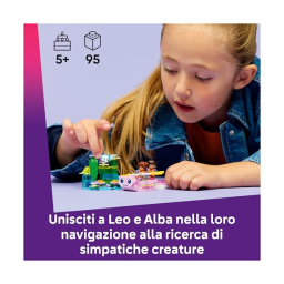 LEGO Friends Barca Avventura Axolotl con 2 Mini Bamboline