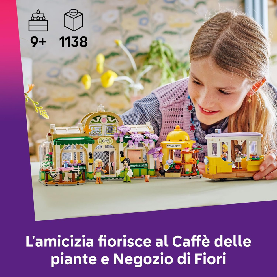 LEGO Friends Caffè delle Piante e Negozio di Fiori 42671