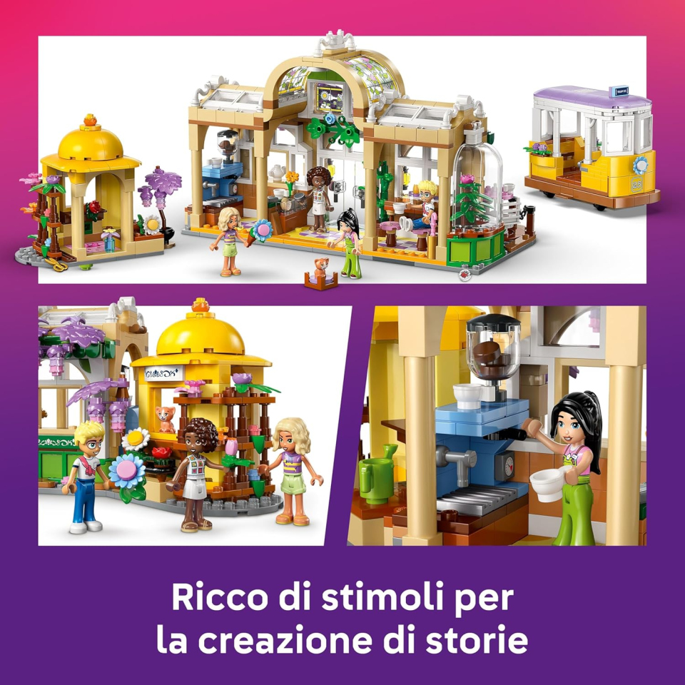 LEGO Friends Caffè delle Piante e Negozio di Fiori 42671