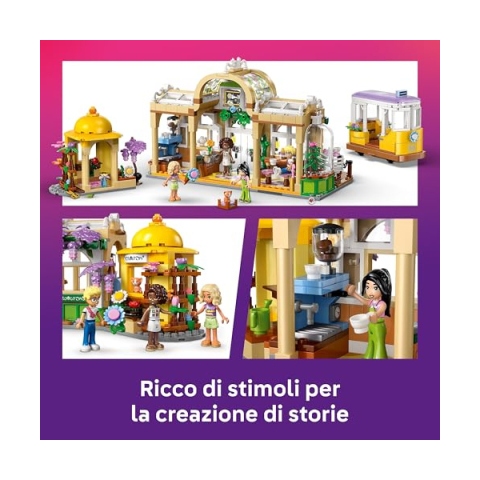 LEGO Friends Caffè delle Piante e Negozio di Fiori 42671
