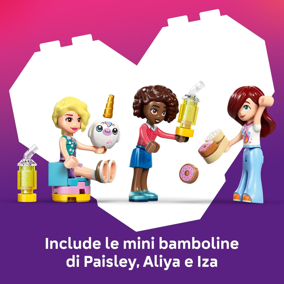 LEGO Friends Caffè Unicorno con 3 Mini Bamboline e Accessori