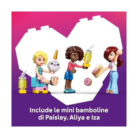 LEGO Friends Caffè Unicorno con 3 Mini Bamboline e Accessori