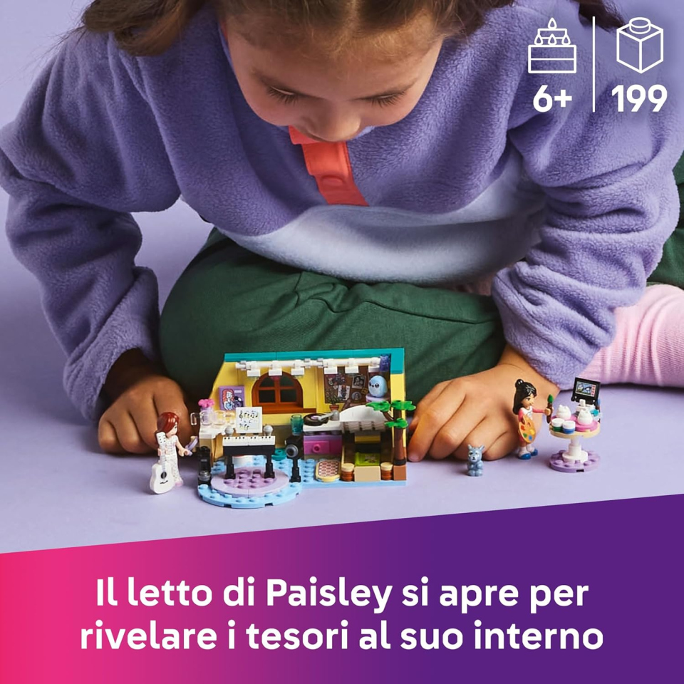 LEGO Friends Cameretta di Paisley 42647