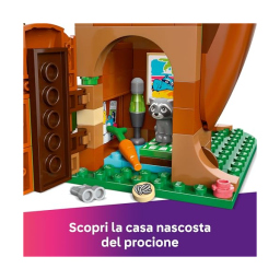 LEGO Friends Casa sull'Albero dell'Amicizia – Set con 4 Mini Bamboline e Animali