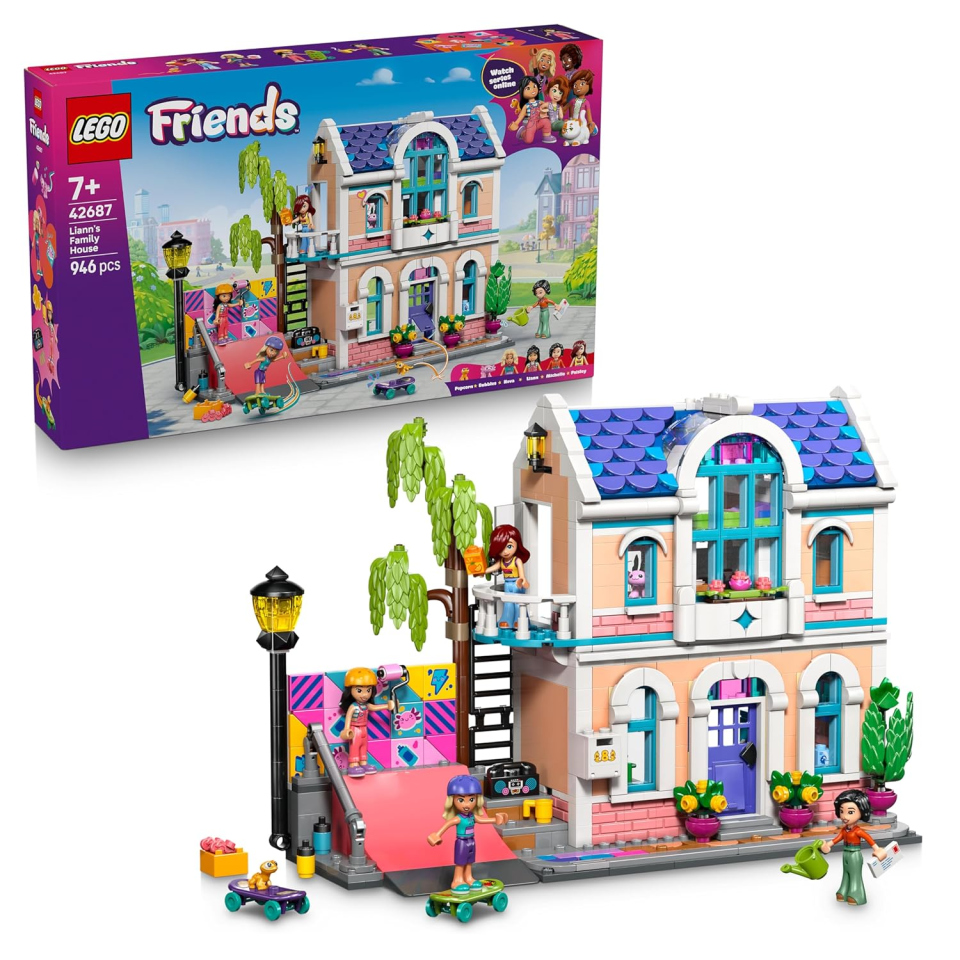 LEGO Friends Casa della Famiglia di Liann con Giardino e Animali