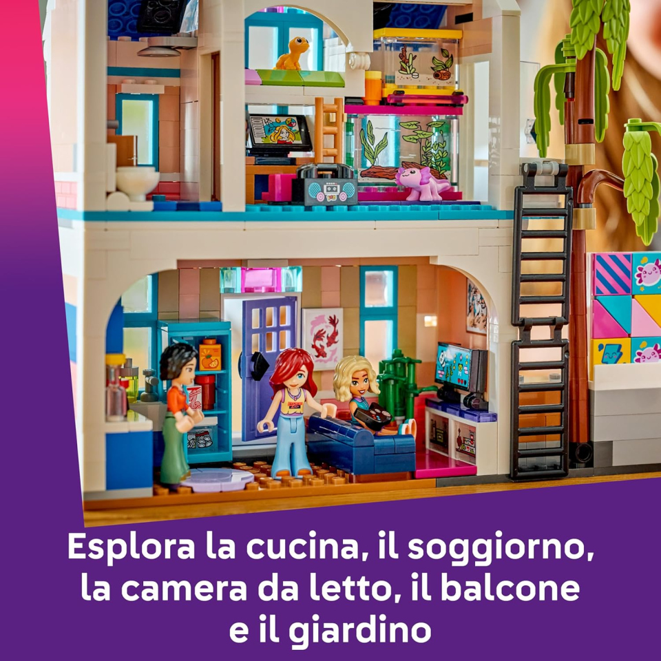 LEGO Friends Casa della Famiglia di Liann con Giardino e Animali