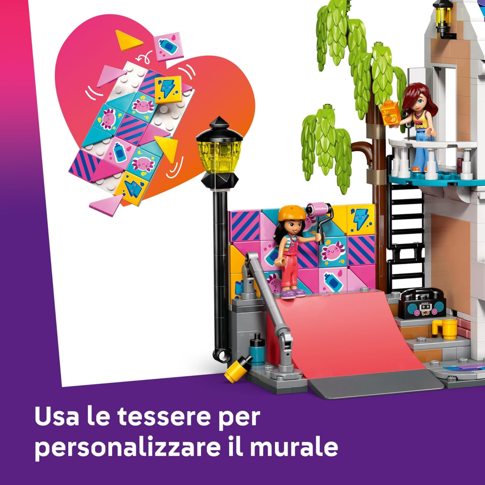 LEGO Friends Casa della Famiglia di Liann con Giardino e Animali