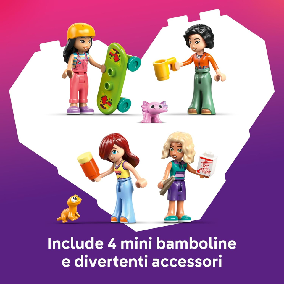 LEGO Friends Casa della Famiglia di Liann con Giardino e Animali
