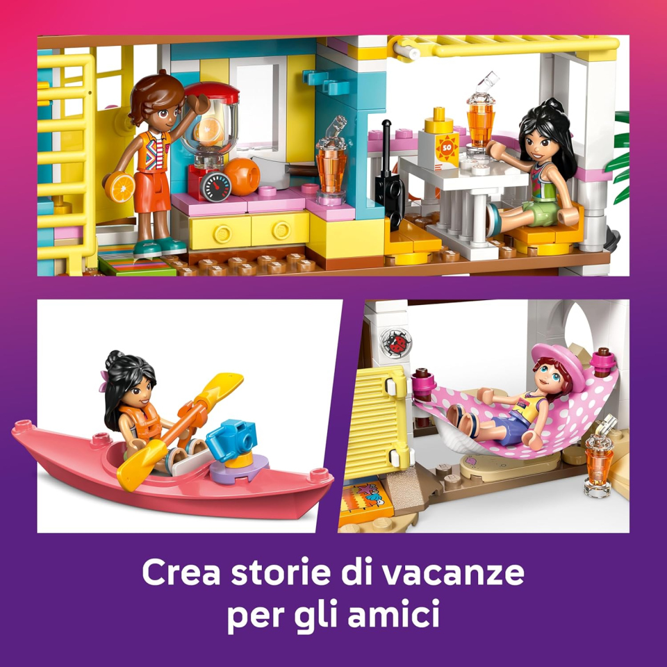 LEGO Friends 42699 – Casa sulla Spiaggia con Foche