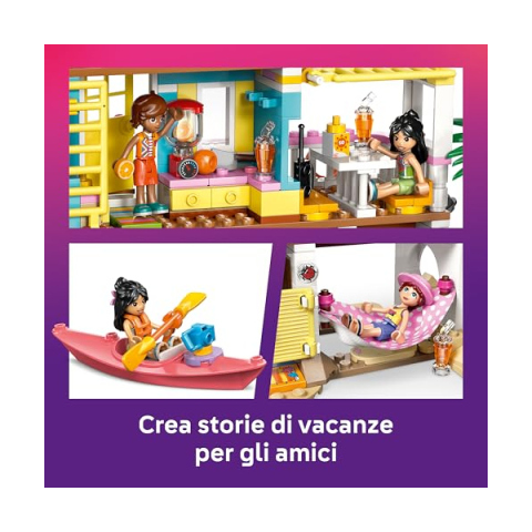 LEGO Friends 42699 – Casa sulla Spiaggia con Foche