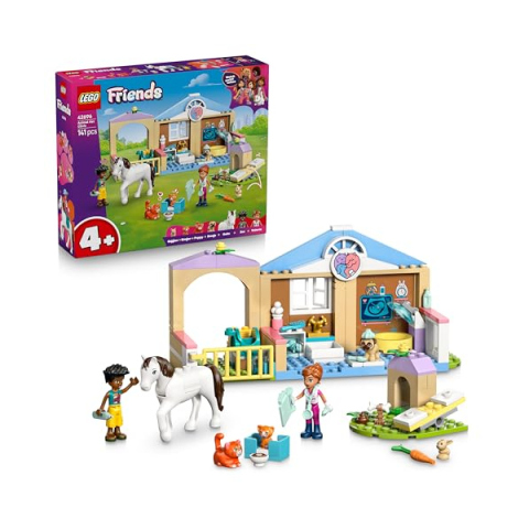 LEGO Friends Clinica Veterinaria 42696 – Set Costruzioni da 4 Anni