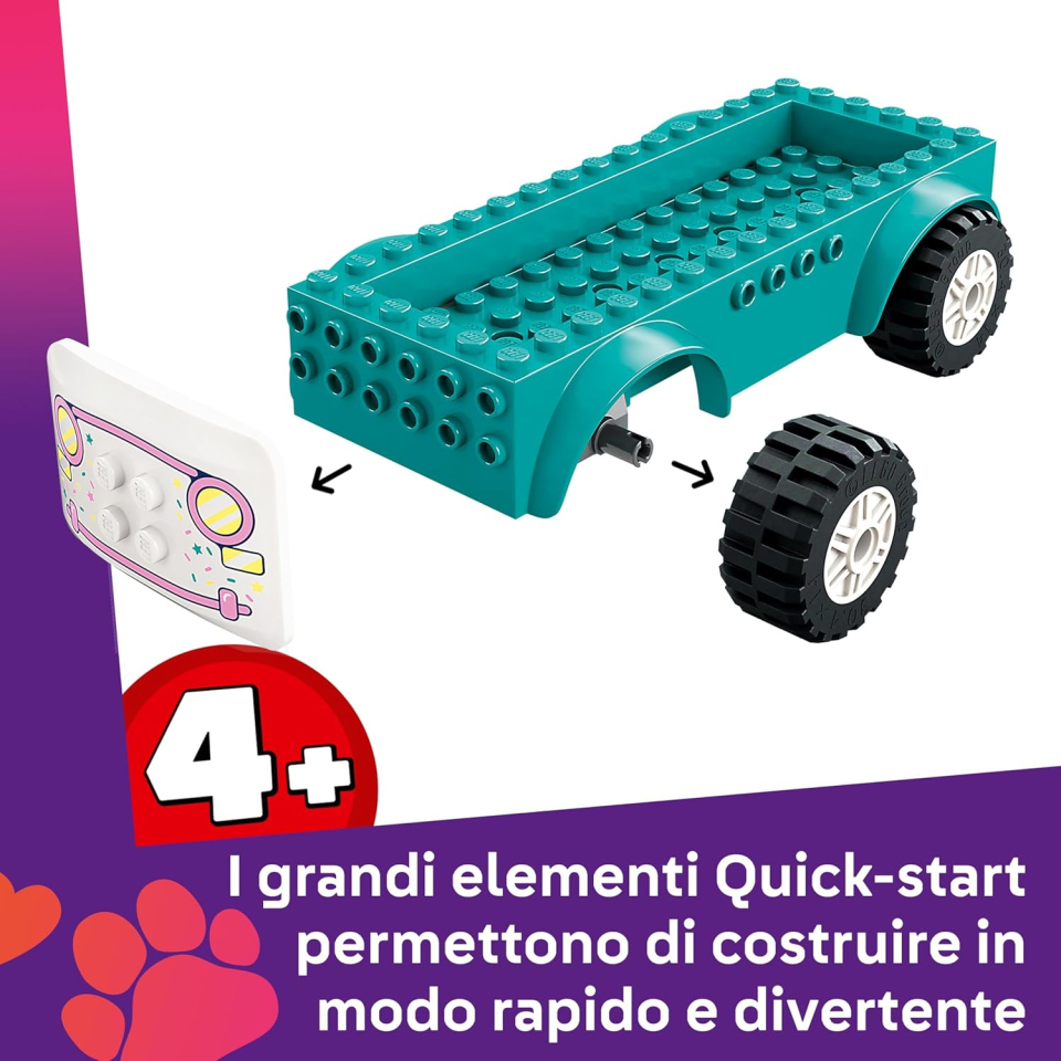 LEGO Friends Furgone dei Gelati di Heartlake City 42644