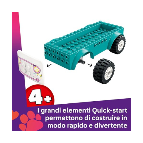 LEGO Friends Furgone dei Gelati di Heartlake City 42644
