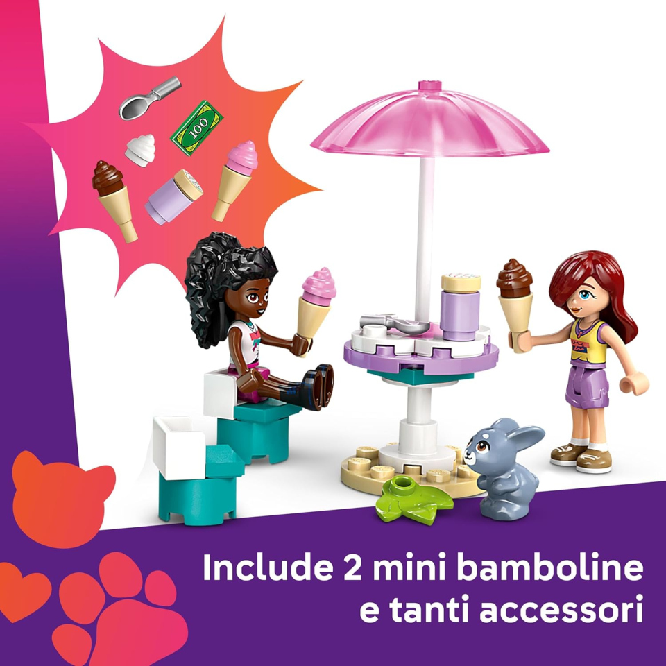 LEGO Friends Furgone dei Gelati di Heartlake City 42644