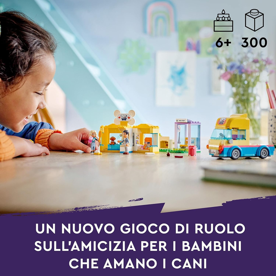 LEGO Friends Furgone di Soccorso dei Cani 41741