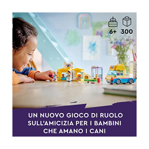 LEGO Friends Furgone di Soccorso dei Cani 41741