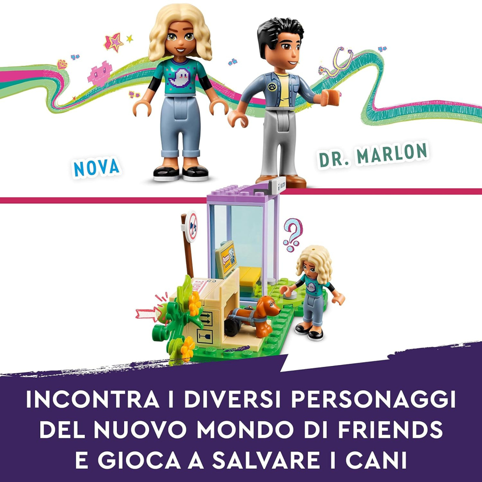 LEGO Friends Furgone di Soccorso dei Cani 41741