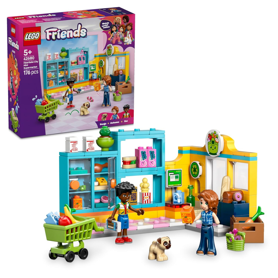 LEGO Friends Minimarket di Heartlake City con Mini Bamboline e Accessori