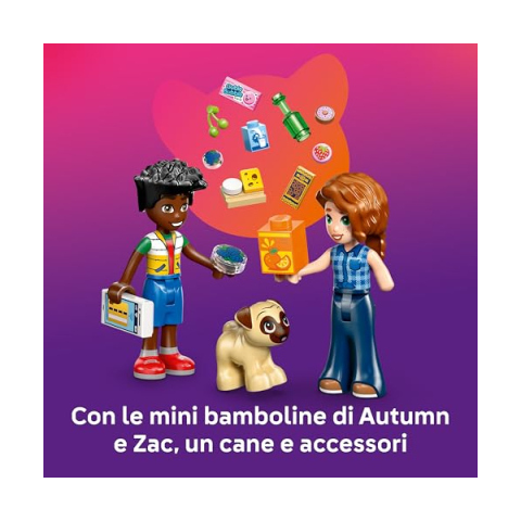 LEGO Friends Minimarket di Heartlake City con Mini Bamboline e Accessori