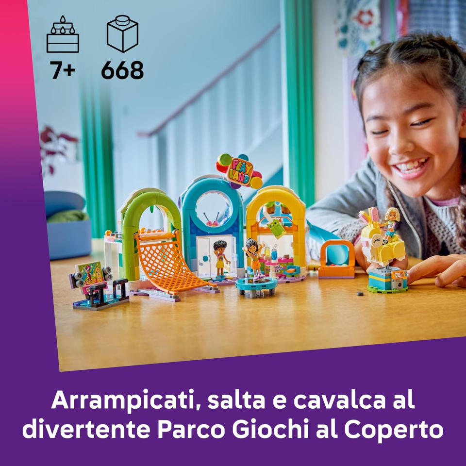 LEGO Friends Parco Giochi al Coperto 42686