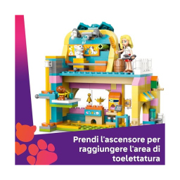 LEGO Friends Pet Shop 42650 – Negozio Animali con Cane, Gatto e Coniglio