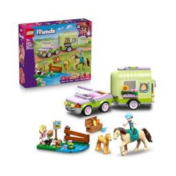 LEGO Friends 42695 Rimorchio per Cavallo e Puledro