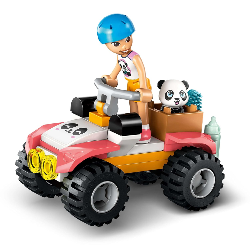 LEGO Friends Santuario dei Panda con Casa sull'Albero e ATV