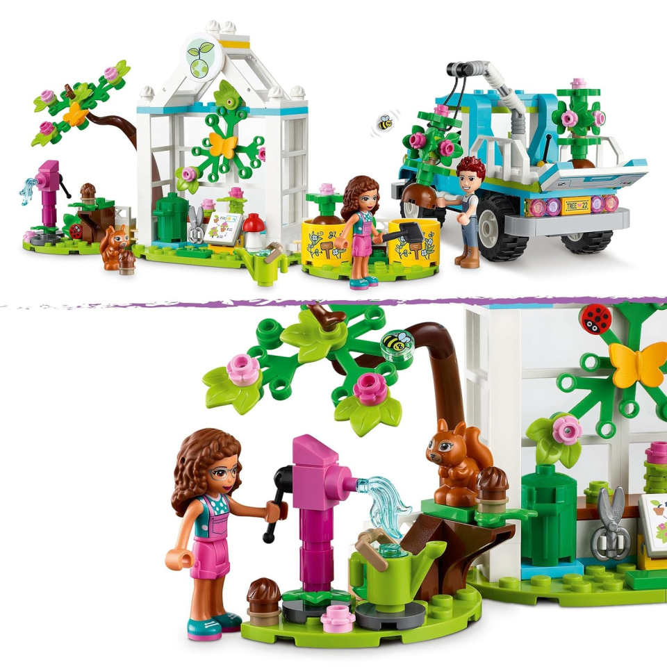 LEGO Friends Veicolo Pianta-Alberi con Giardino e Animali