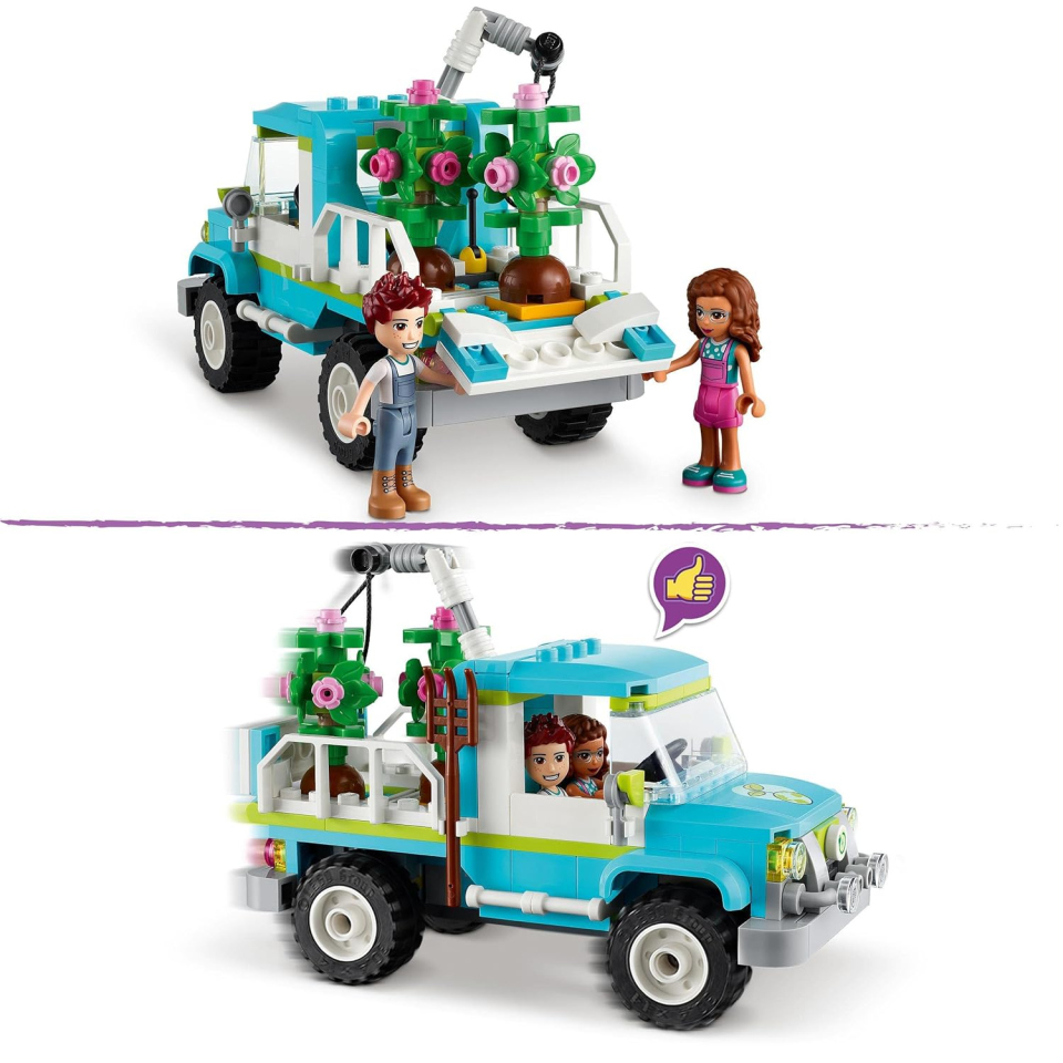 LEGO Friends Veicolo Pianta-Alberi con Giardino e Animali
