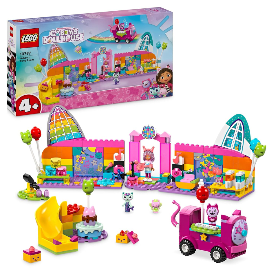LEGO Gabby Stanza della Festa, set dai 4 anni