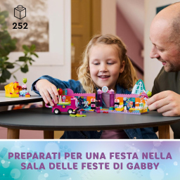 LEGO Gabby Stanza della Festa, set dai 4 anni