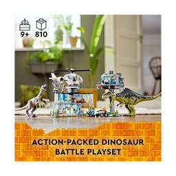 LEGO Jurassic World Attacco del Giganotosauro e Terizinosauro 76949