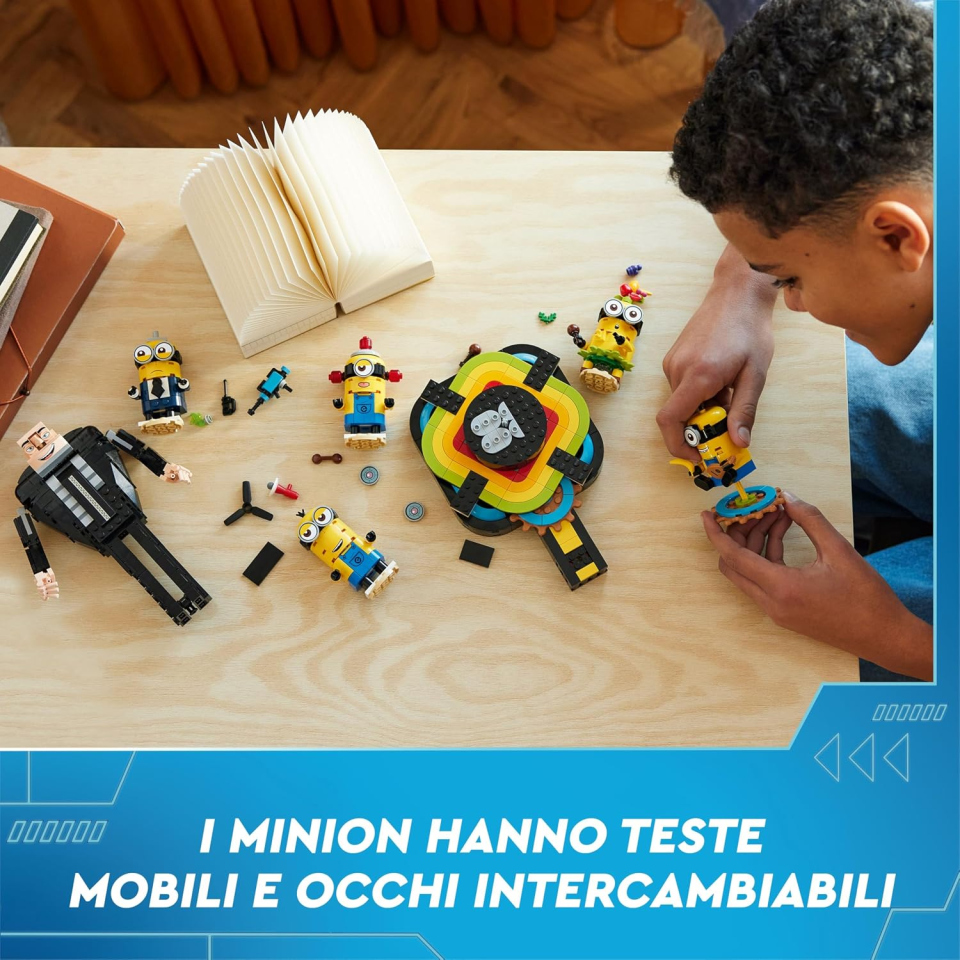 LEGO Gru e Minions in Mattoncini dai 9 anni