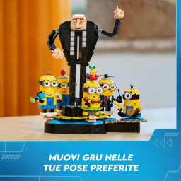 LEGO Gru e Minions in Mattoncini dai 9 anni