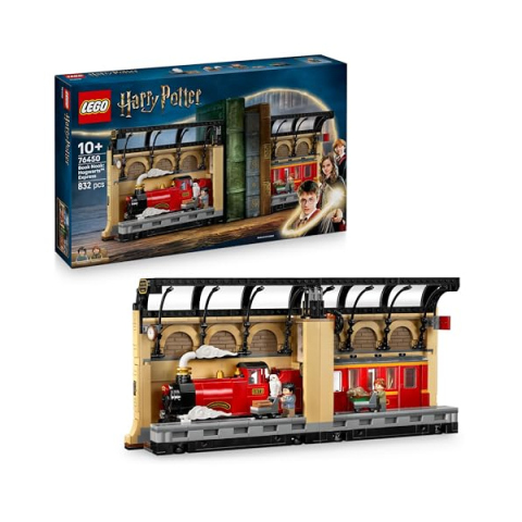 LEGO Harry Potter Book Nook Espresso per Hogwarts con Treno e Minifigure