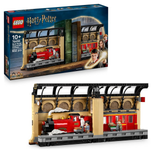LEGO Harry Potter Book Nook Espresso per Hogwarts con Treno e Minifigure