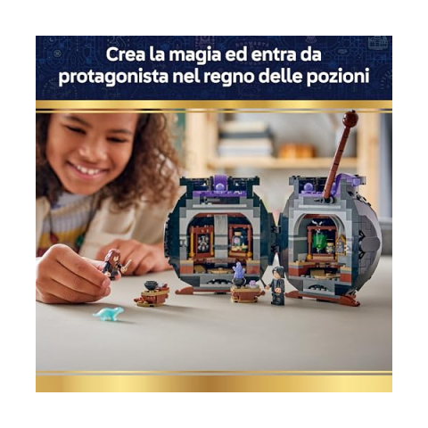 LEGO Harry Potter Calderone Lezione di Pozioni con Hermione e Piton