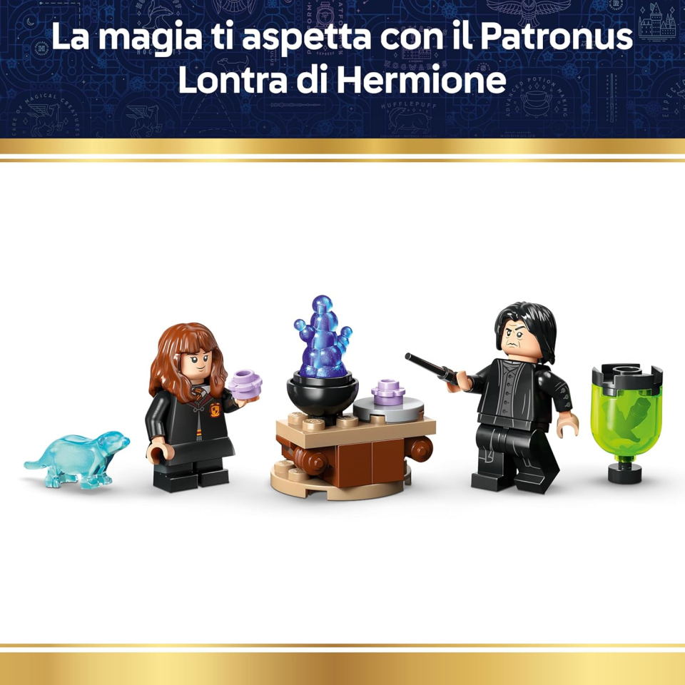 LEGO Harry Potter Calderone Lezione di Pozioni con Hermione e Piton