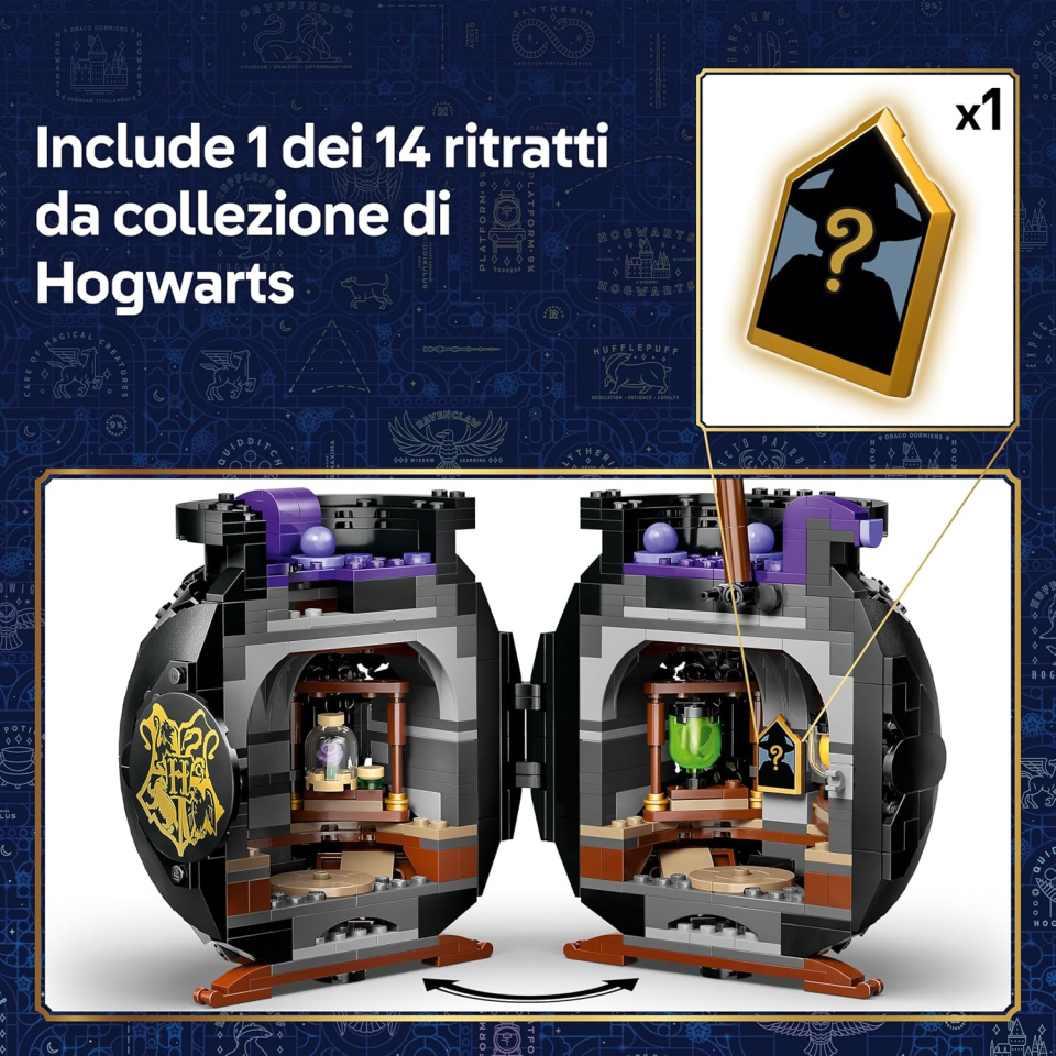 LEGO Harry Potter Calderone Lezione di Pozioni con Hermione e Piton