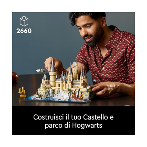 LEGO Harry Potter Castello di Hogwarts Set da Costruzione per Adulti