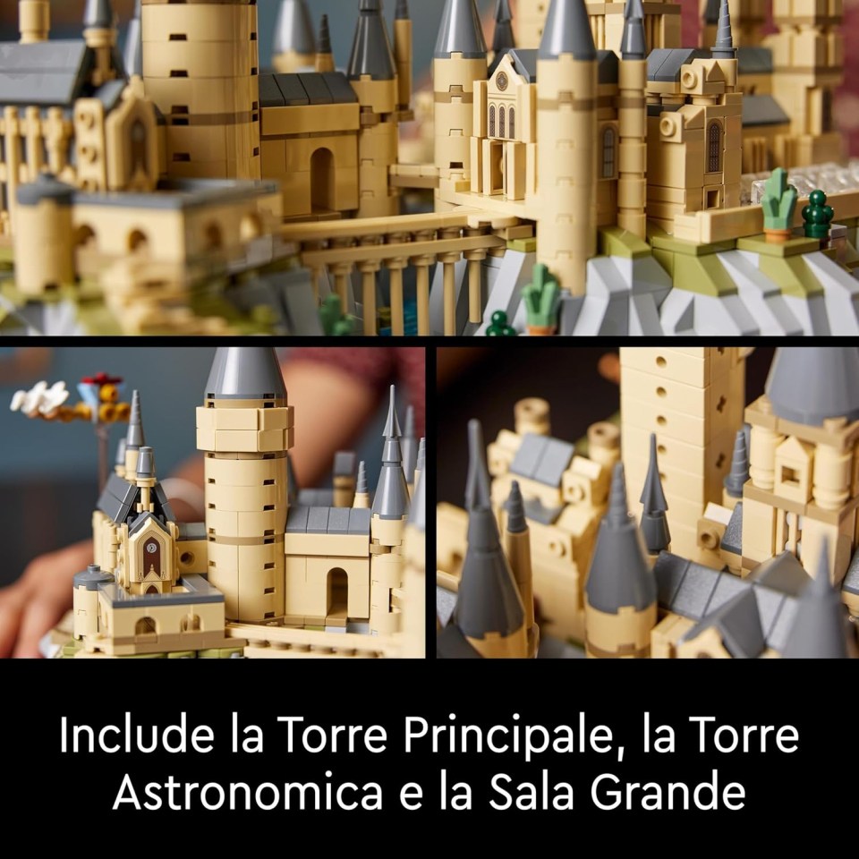 LEGO Harry Potter Castello di Hogwarts Set da Costruzione per Adulti